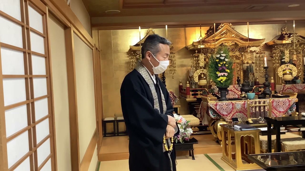 堺西栄寺　朝の法話 R8/2/11  ②ご飯お水のお供え