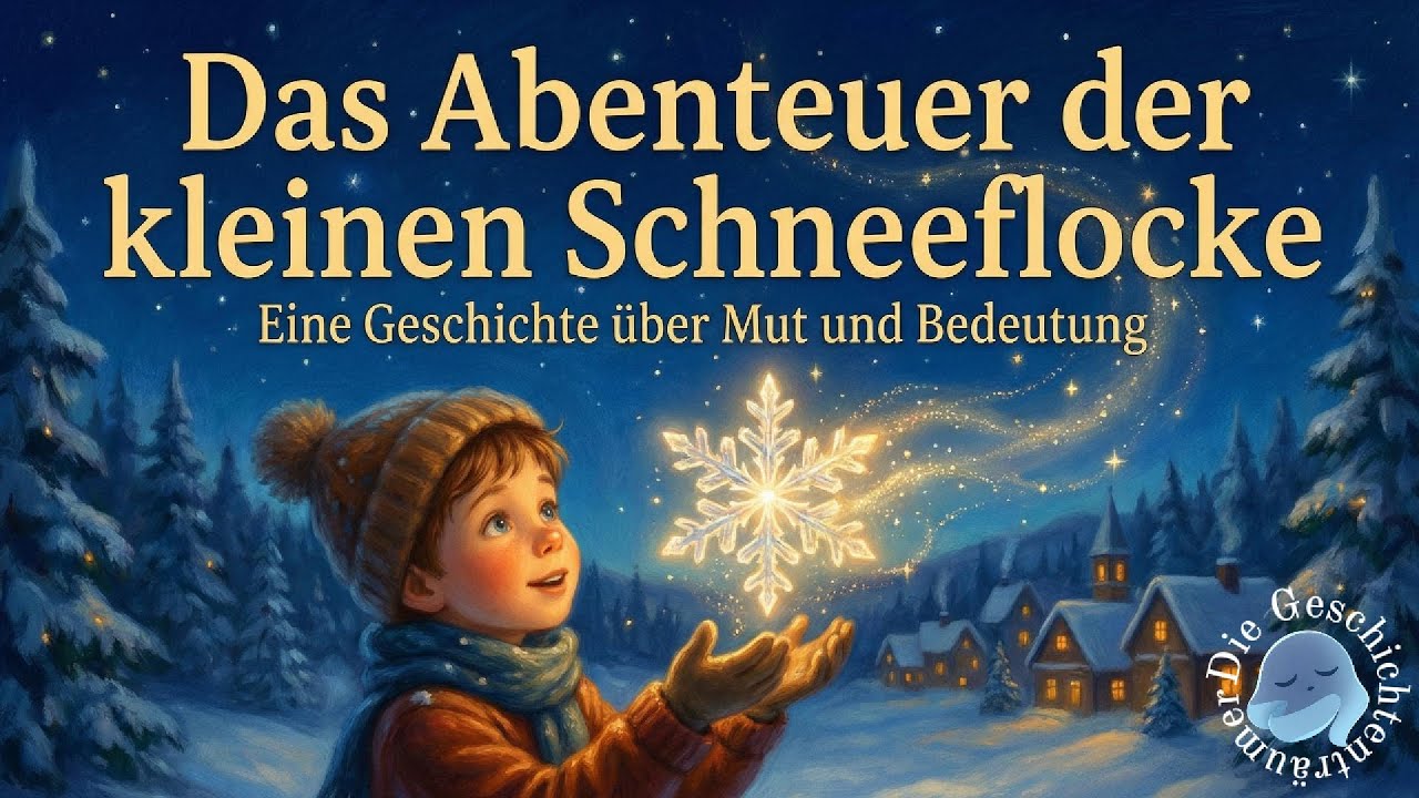 Das Abenteuer der kleinen Schneeflocke – Winterabenteuer für Kinder