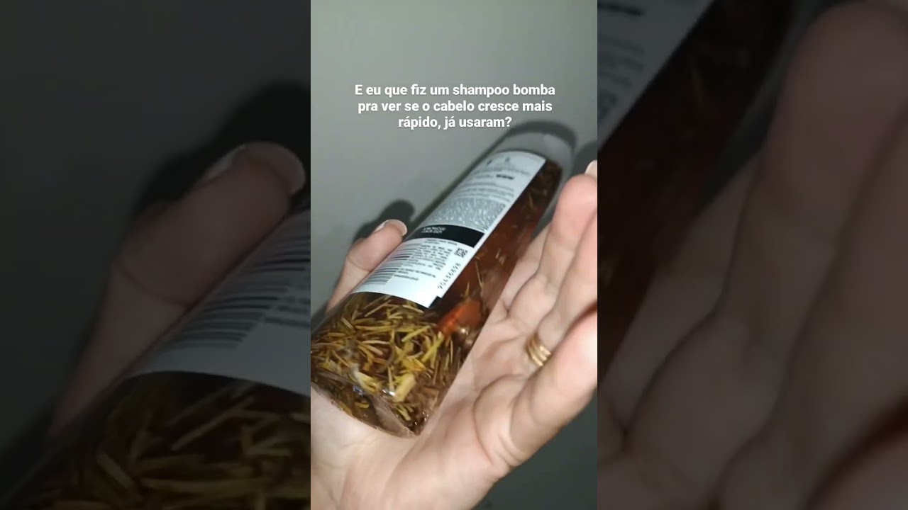 shampoo bomba para cabelo crescer,j&aacute; usaram?