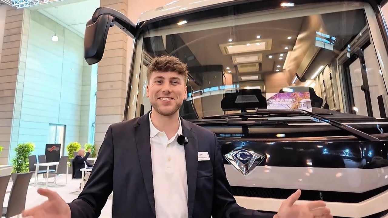 CONCORDE CREDO als „Graphite Designe Edition“ 🚐😍 - Reise + Camping Messe in Essen 🥳