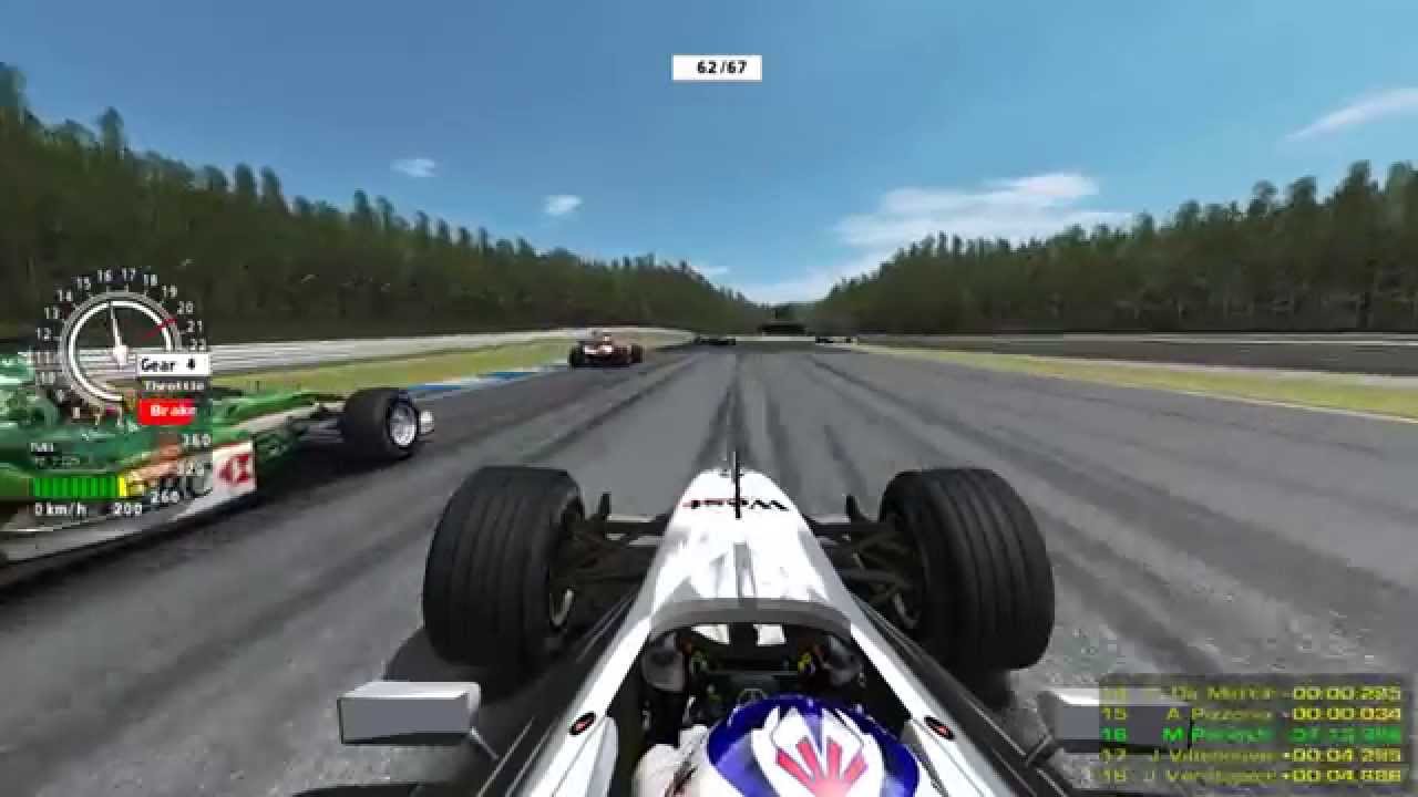 rFactor - F1 2003 - 100% Race - Hockenheim