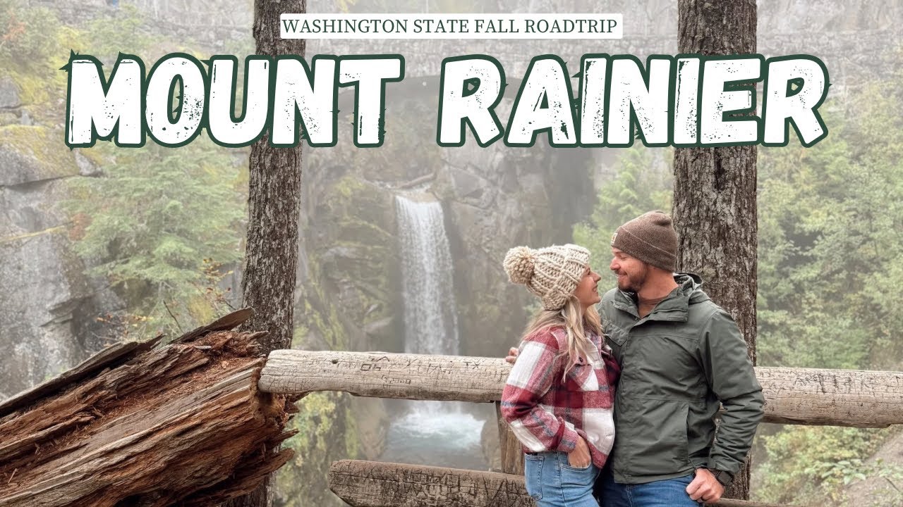 WASHINGTON STATE FALL ROADTRIP 🍂🏔️ Exploring Mount Rainier National Park!