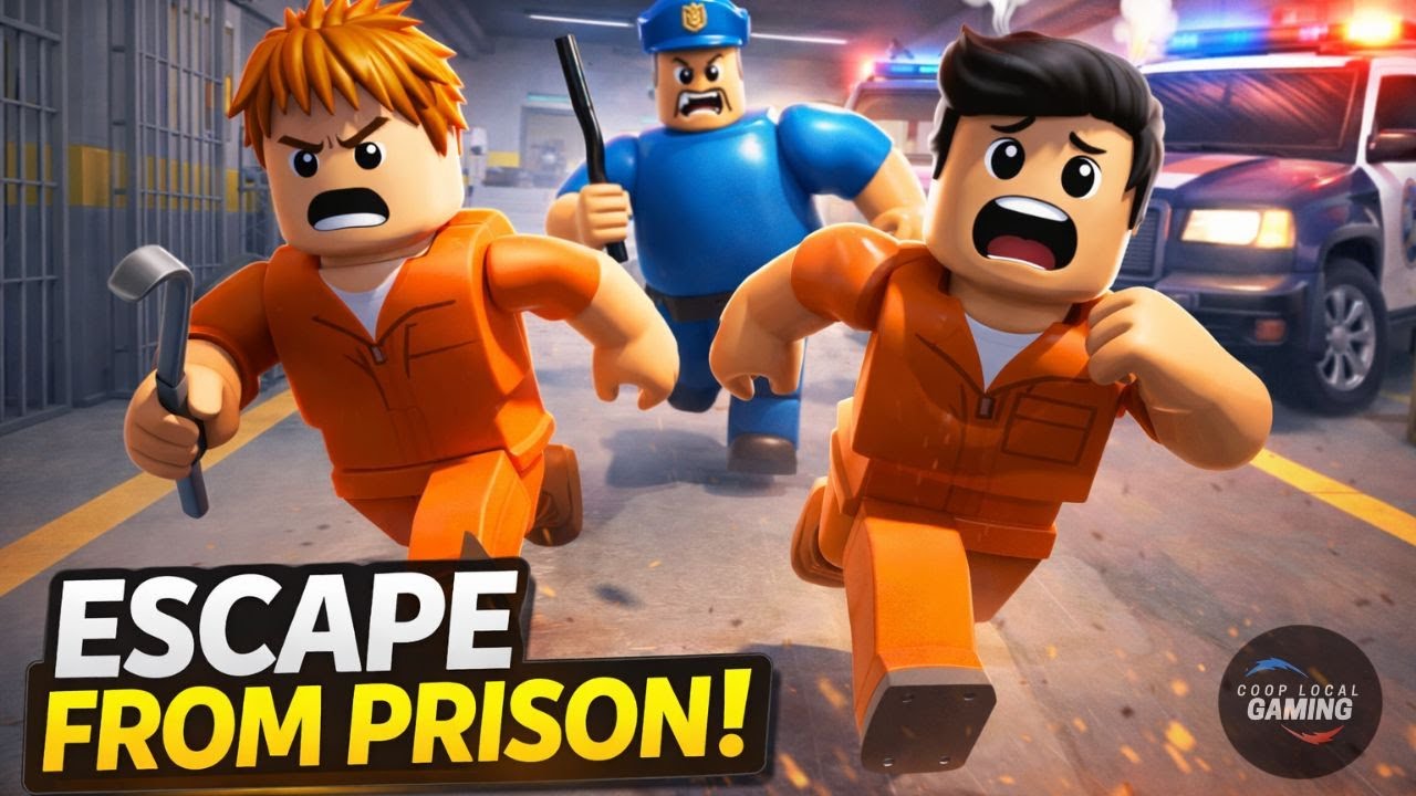 Roblox Splitscreen with 2 Players on PC 2026 – Escape From Prison