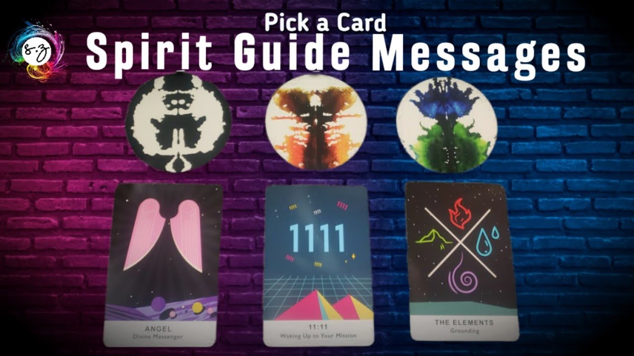 Potent Messages from Your Spirit Guides | Pick a Card 🔮 Inkblot Oracle Reading