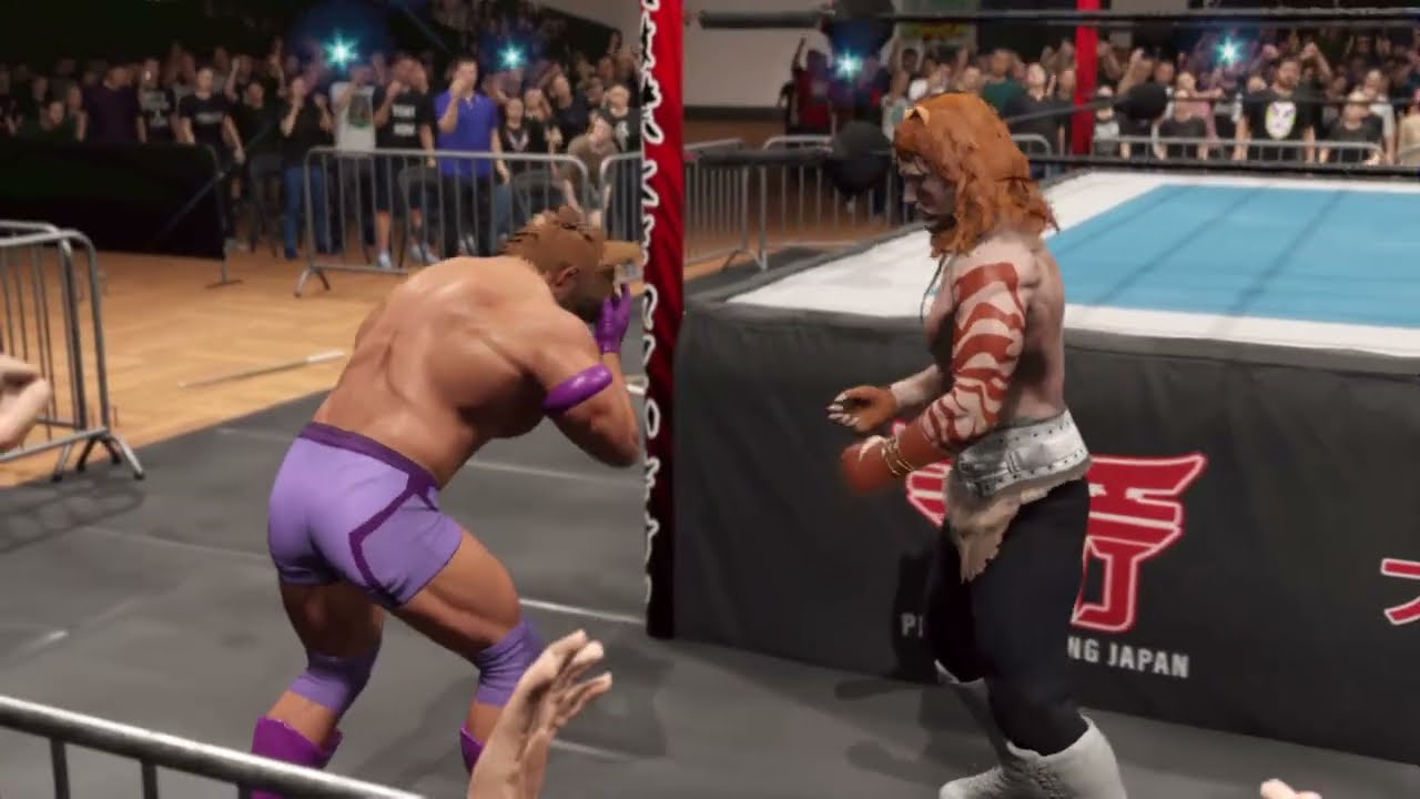 Wrestler Kyokopuff Vs Tora Karu (Submission Match)