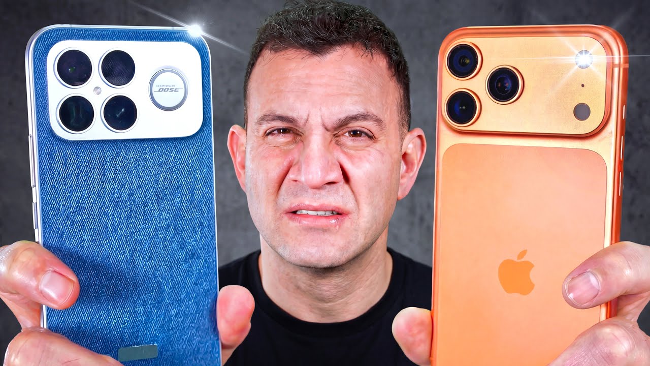 iPhone 17 Pro Max vs. POCO F8 Ultra: HUMILLANTE...