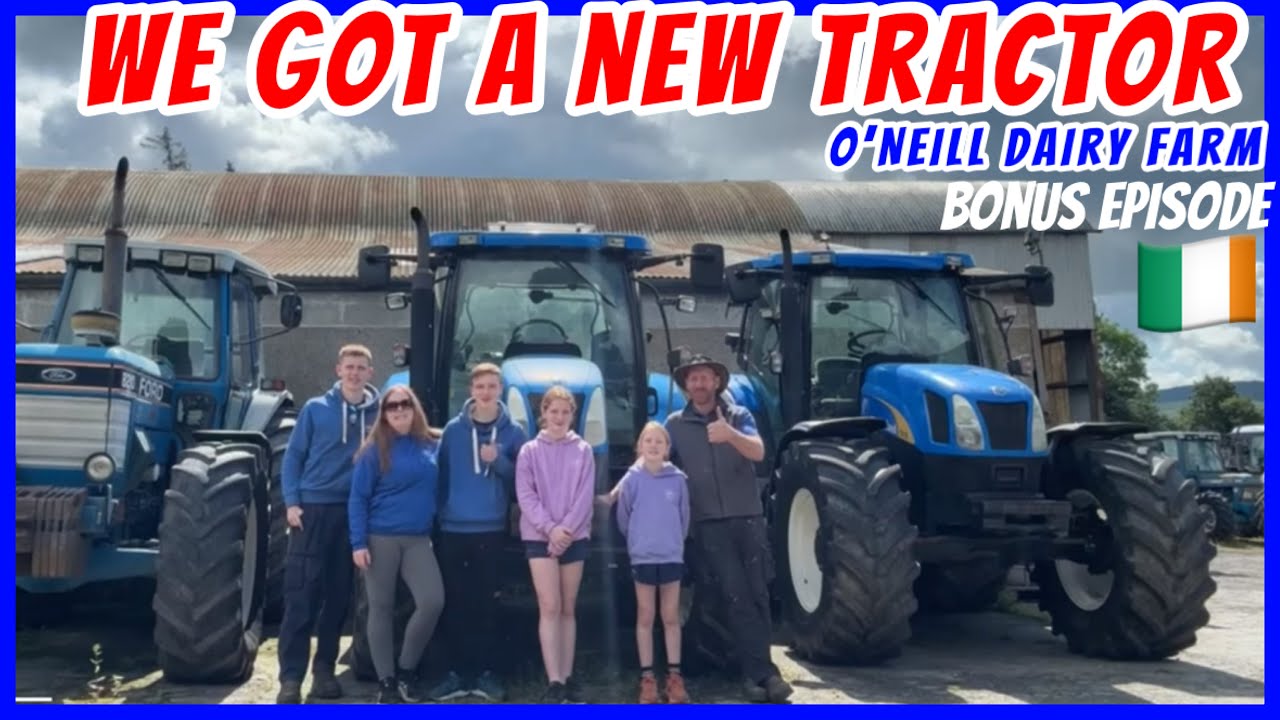 New Tractor on Dairy farm, it's gonna change everything for us! Bonus episode