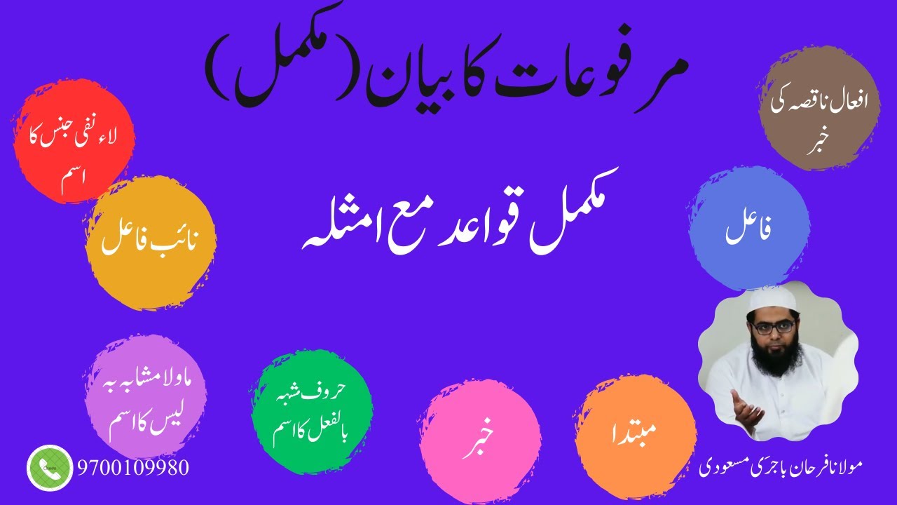 مرفوعات کا بیان مکمل || Marfooaat Ka Bayan (Complete)