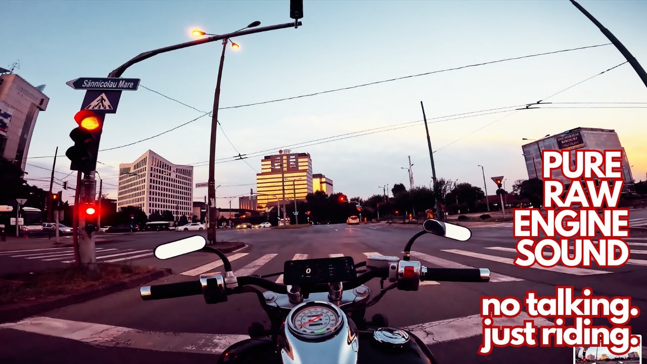 Yamaha VSTAR XVS 650 POV RIDE | RAW EXHAUST SOUND 4K VSTAR