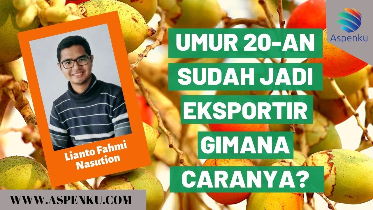 Menjadi Eksportir Sejak Kuliah, Fahmi Bagi-bagi Tips Ekspor Untuk Pemula