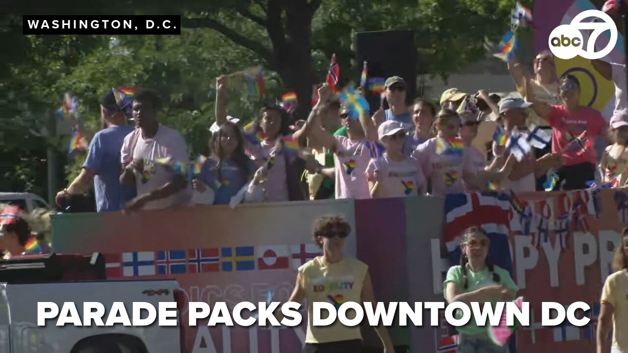 Capital Pride parade fills DC streets with color and celebration