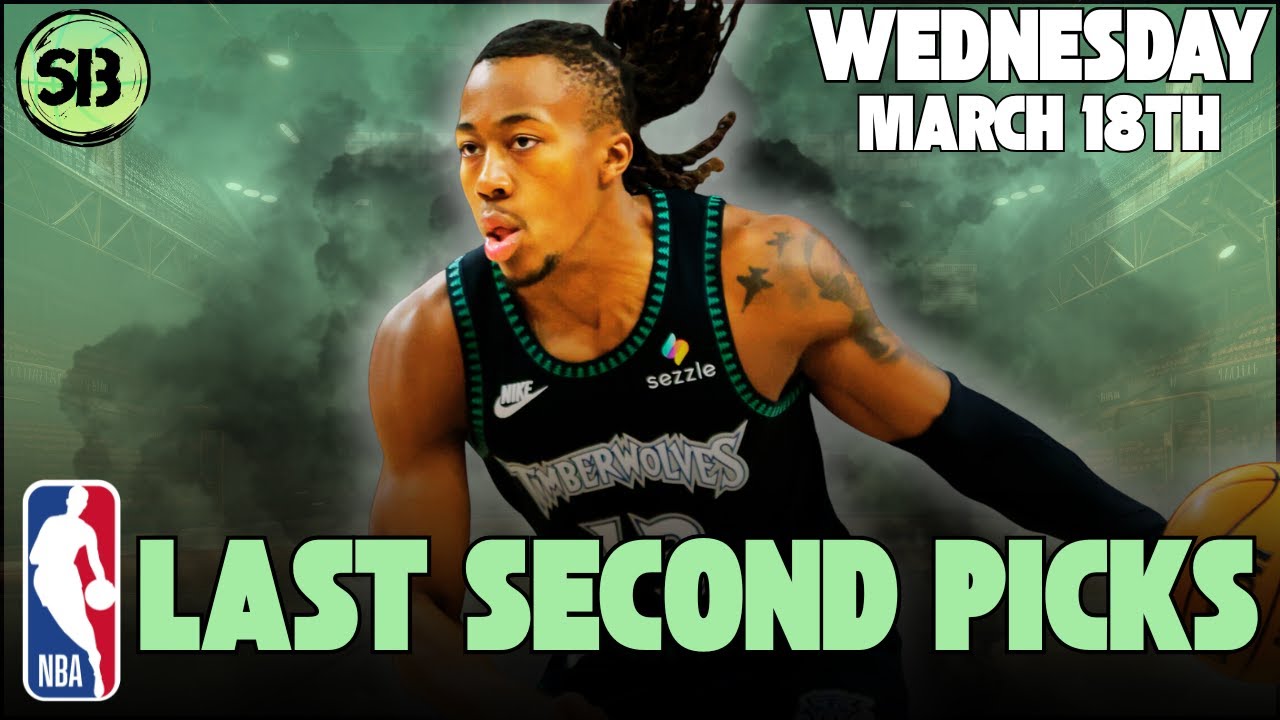 NBA Slate Breakdown | Player Props, Best Bets, Value Hunting | Wednesday March 18th
