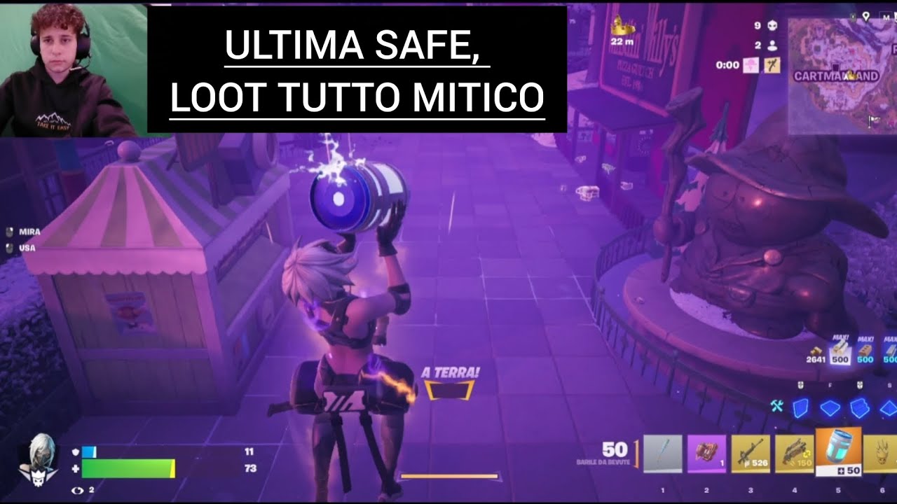 PRENDO TUTTE LE ARMI MITICHE IN UNA SINGOLA PARTITA (FORTNITE ITA) PARTITA CLAMOROSA 
