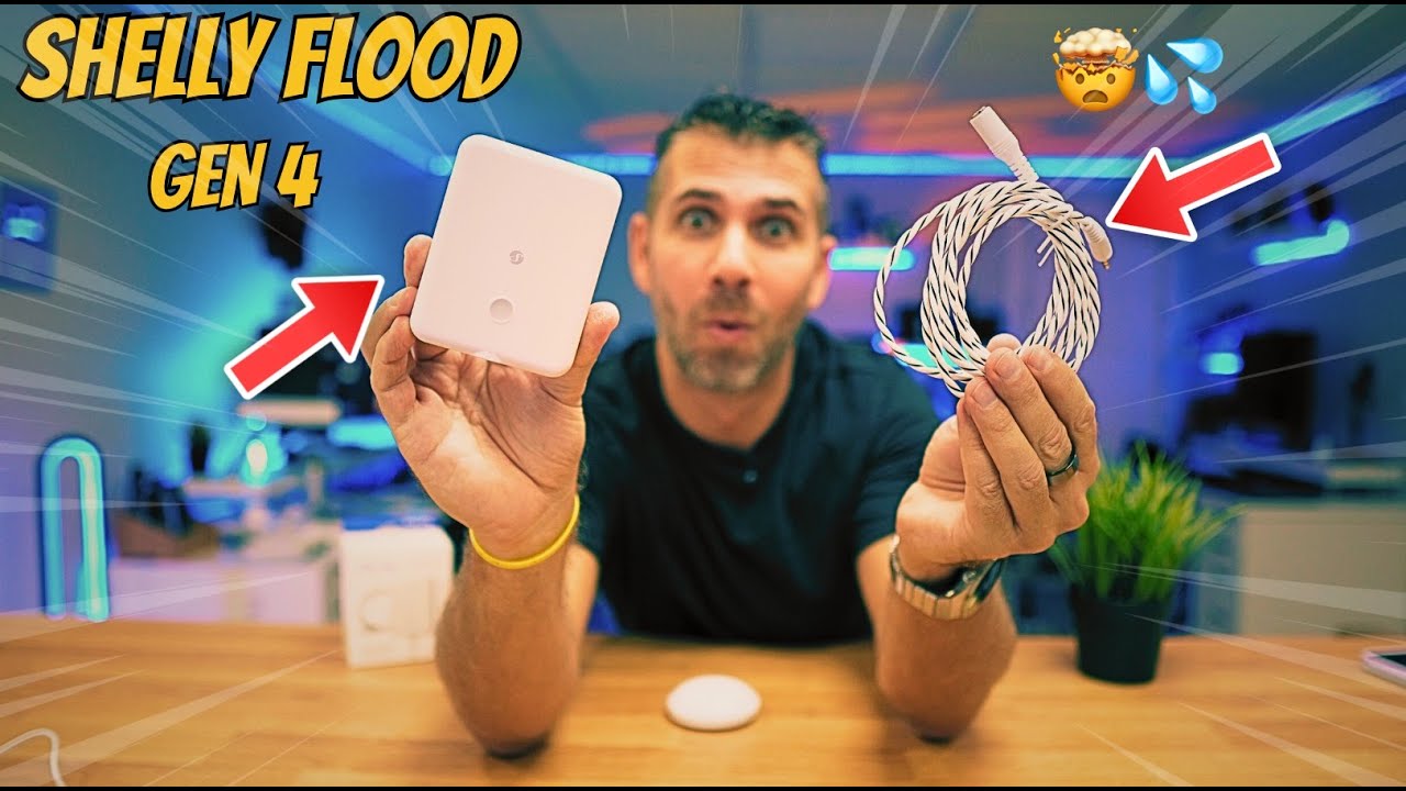 💦 Stop WATER LEAKS in Your SMART HOME! 😱 Shelly Flood Gen 4 in ACTION 🔥