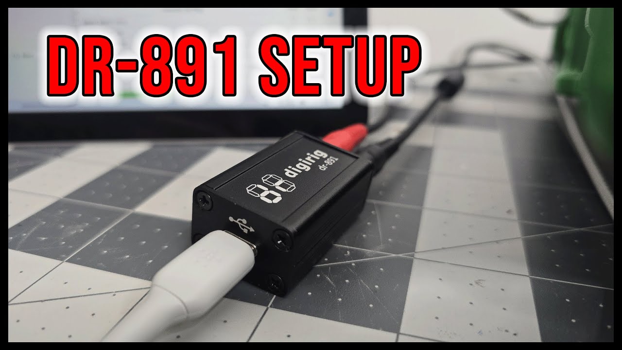 Getting Started: Digirig DR-891 / Yaesu FT-891 Setup for WSJTX