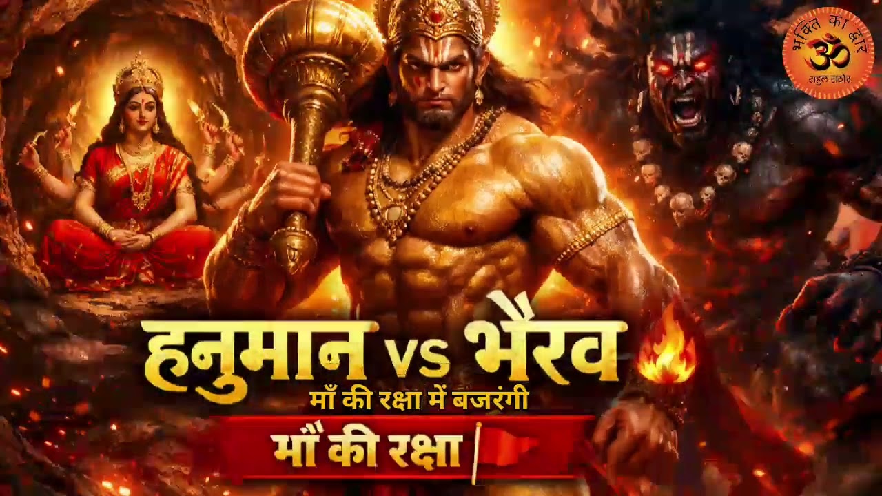 Navdurga Special 2026 🔥 Bajrangbali Ne Bachayi Maa Durga 🙏 Powerful Bhakti Song | Hanuman vs Bhairav