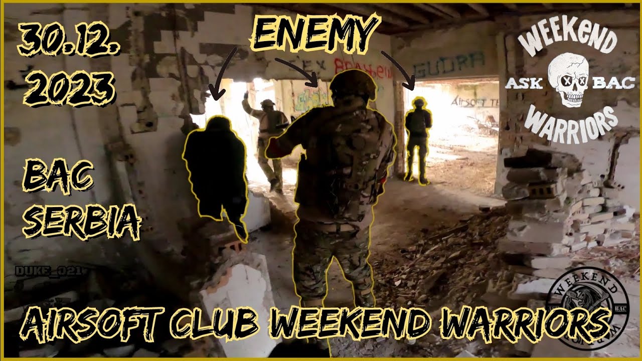 30.12.2023 AIRSOFT CLUB WEEKEND WARRIORS - OPEN DAY