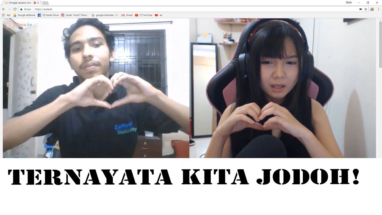 CEWE GAMER INI LELAH JOMBLO, AKHIRNYA CARI JODOH DI OME TV !!!