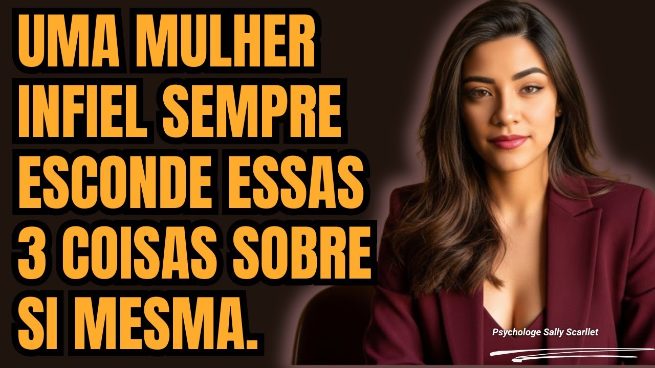 Uma mulher INFIEL sempre esconde essas três coisas sobre si mesma