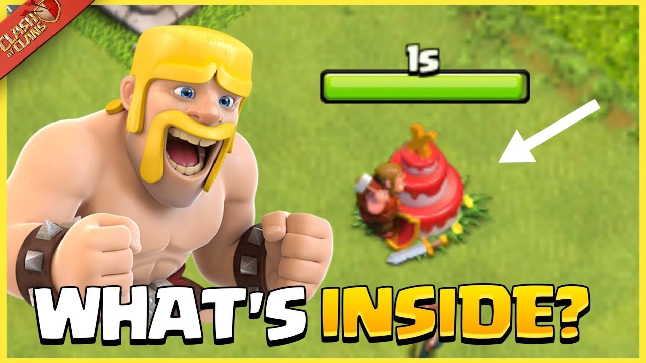 COC 10th anniversary cake removing | Clash of Clans | #COC