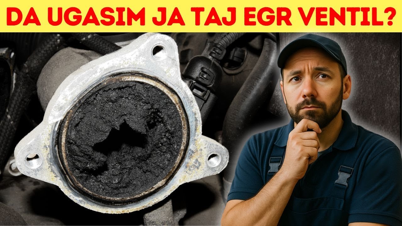 EGR ventil – šta radi, zašto se kvari i kako da ga popraviš sam! 🚗🔥