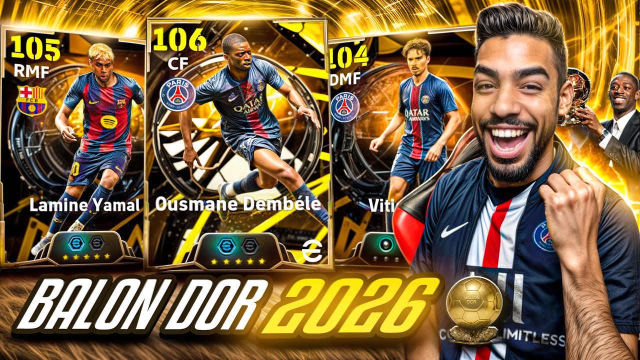 DEMB&Eacute;LE - BALLON D'OR WINNER PACK OPENING + GAMEPLAY 🔥 EFOOTBALL 26 MOBILE 