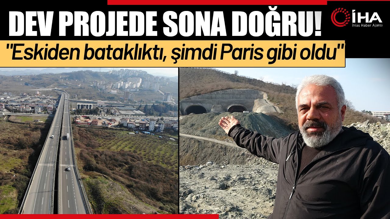 İki Şehir Arasını 15 Dakikaya İndirecek Yolda Çalışmalar Sürüyor