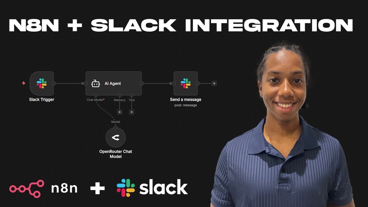 Simple n8n integration inside Slack workspace