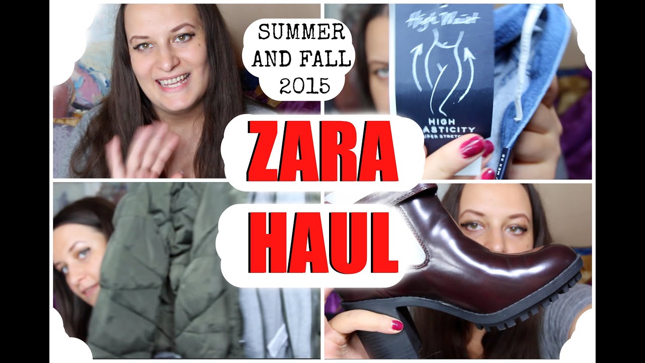 ZARA HAUL  summer & fall 2015
