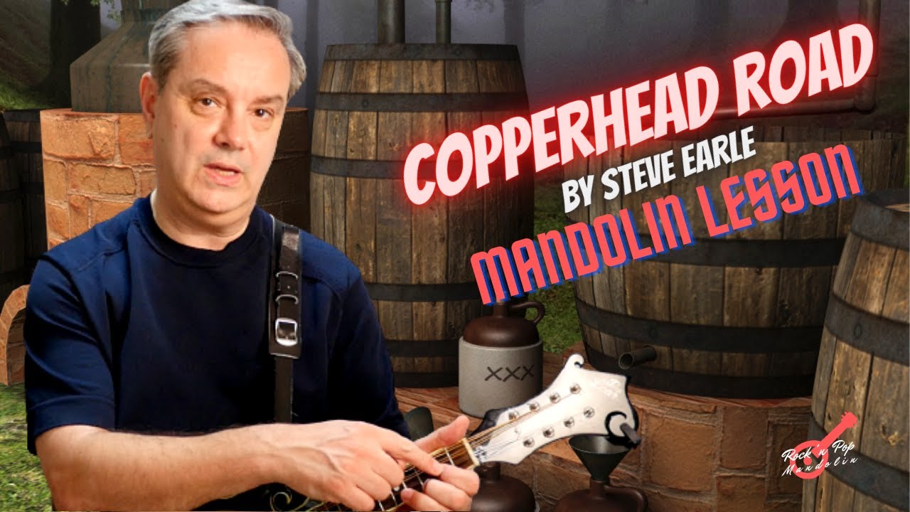 Copperhead Road (Steve Earle) - Mandolin Lesson #rockpopmandolin