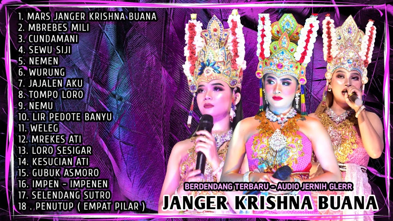 18 LAGU HITS - JANGER KRISNA BUANA BERDENDANG TERBARU AUDIO JERNIH ( New Ibra )
