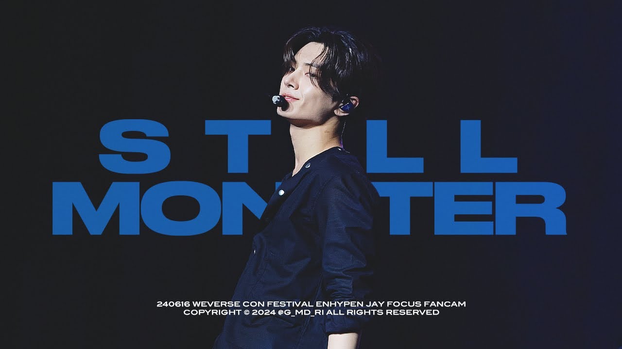 [4K] 240616 'Still Monster' @ WEVERSE CON FESTIVAL | 엔하이픈 제이 직캠 ENHYPEN Jay FanCam