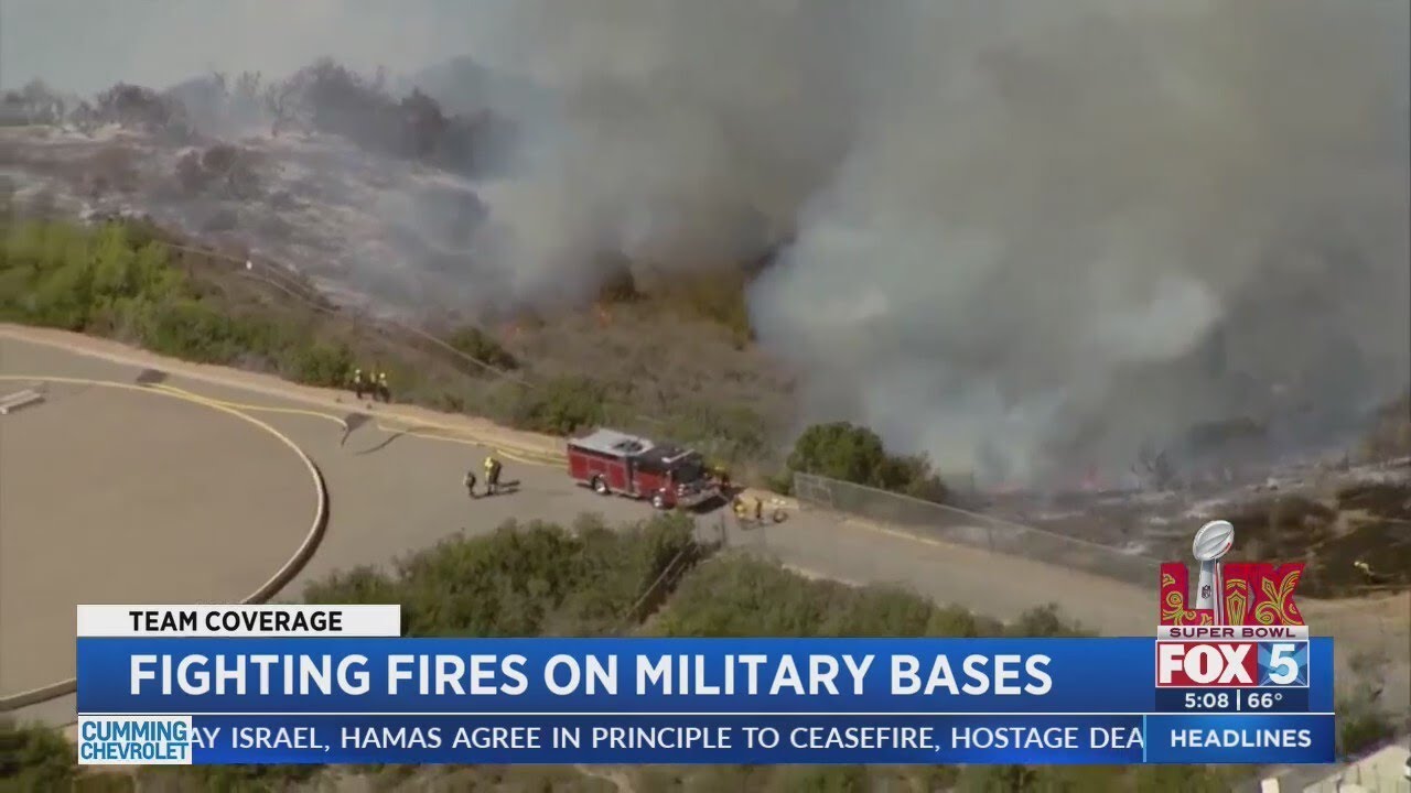 Camp Pendleton, Miramar prep for high winds through their unique terrains