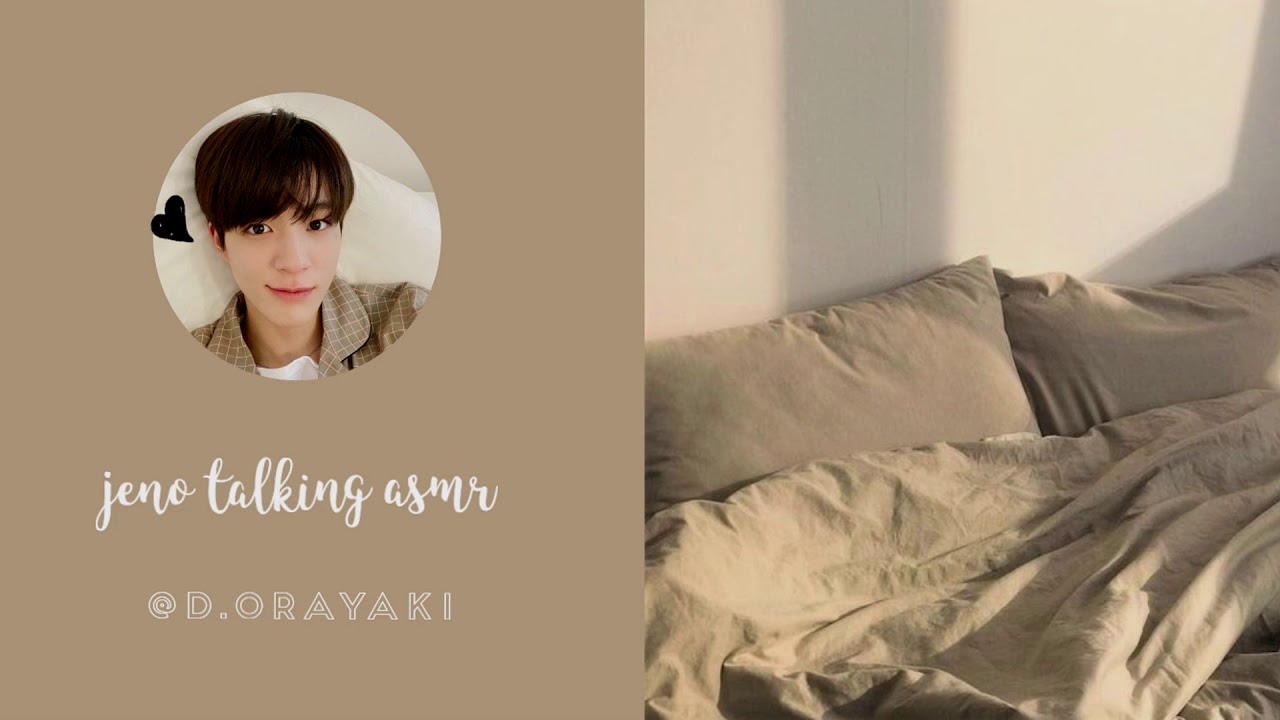 [NCT] Jeno talking asmr to heal your soul + rain sounds 🌌🌠| Relax, Sleep and Study