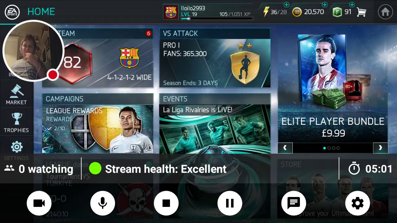My FIFA Mobile Stream