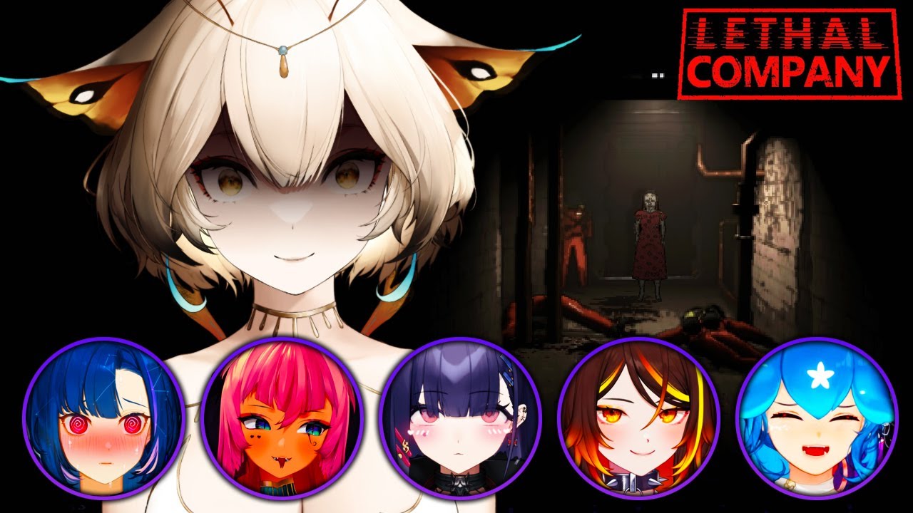 Yuzu Plays Lethal Company #6 (ft. Vienna, Tricky, Numi, Sinder & Bao)