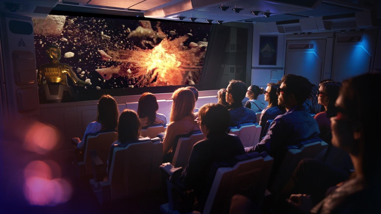Аттракцион Star Tours — Диснейленд 2026