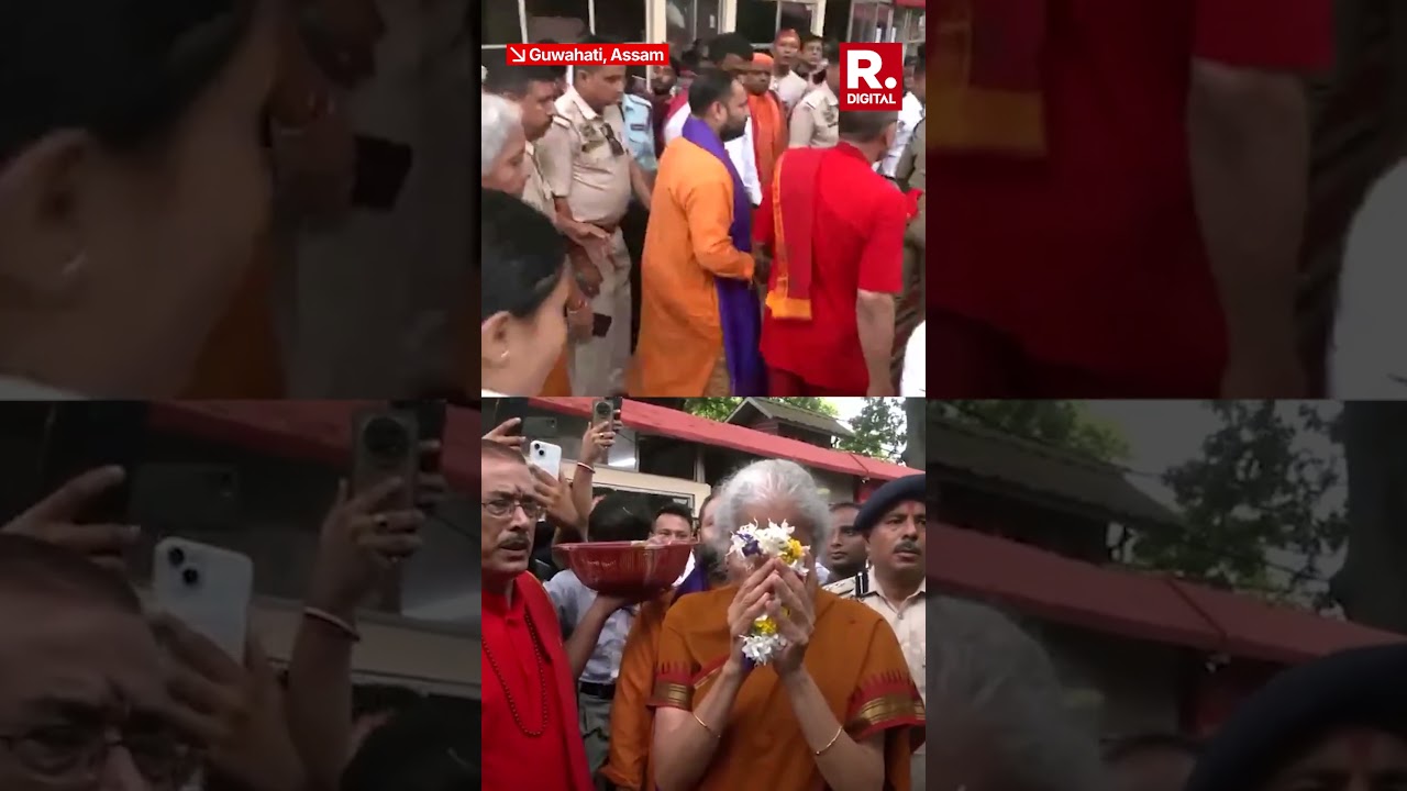Finance Minister Nirmala Sitharaman Seeks Blessings at Kamakhya Temple in Guwahati