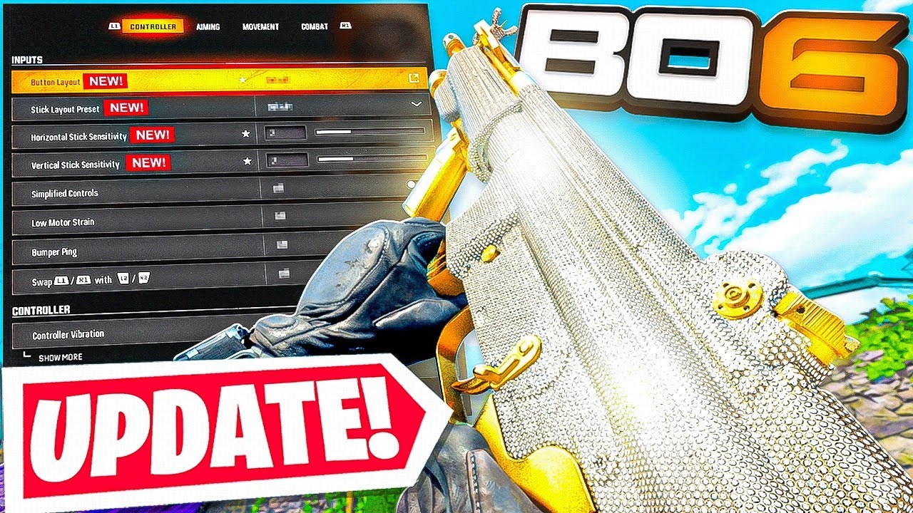 *NEW* #1 BEST SETTINGS TO USE AFTER UPDATE in BO6! 🎮 (Black Ops 6 Best Settings PS5/XBOX Controller)