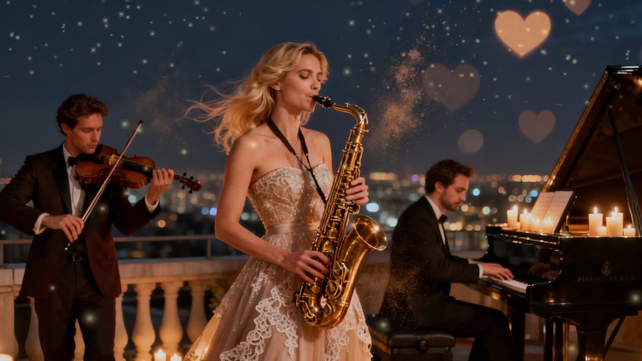When the Night Feels Too Quiet 🎷 Soft Saxophone & Piano for Deep Relaxation
