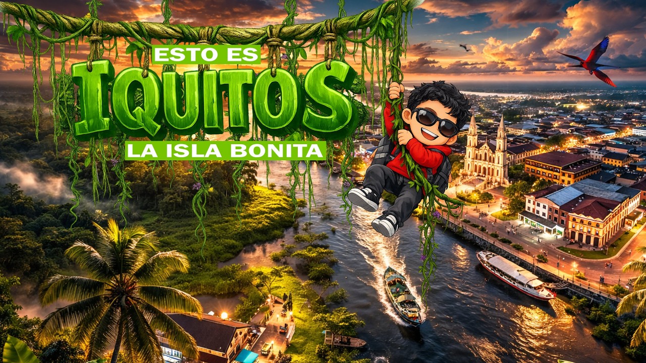 EXPLORANDO Iquitos, Selva, Rio y Cultura 🌴🙉💚 [ENG SUBS]
