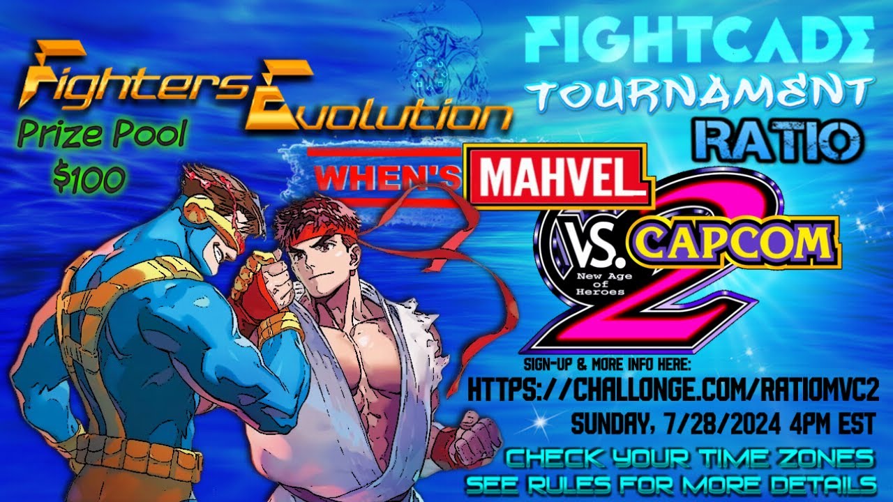 Marvel Versus Capcom 2 Ratio FightCade2 Tournament