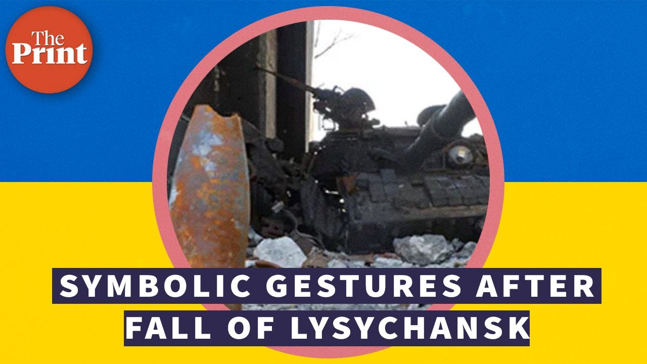 Symbolic gestures follow Russia's Lysychansk capture & what next for Ukraine's grains