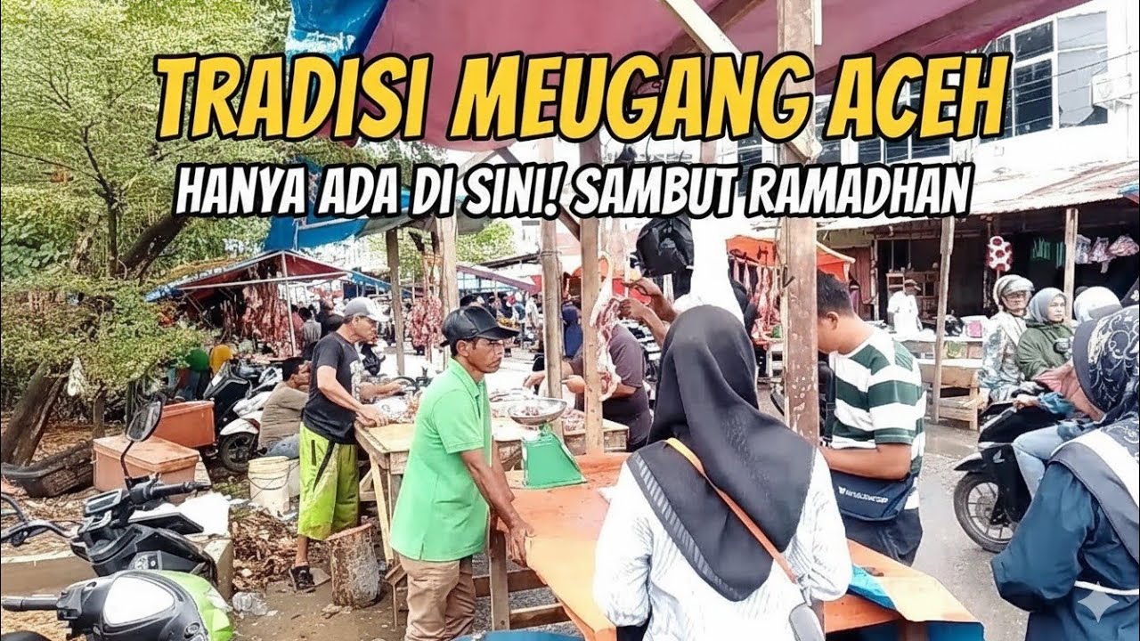 Kemeriahan Tradisi Meugang di Aceh, Kota Langsa #viral 