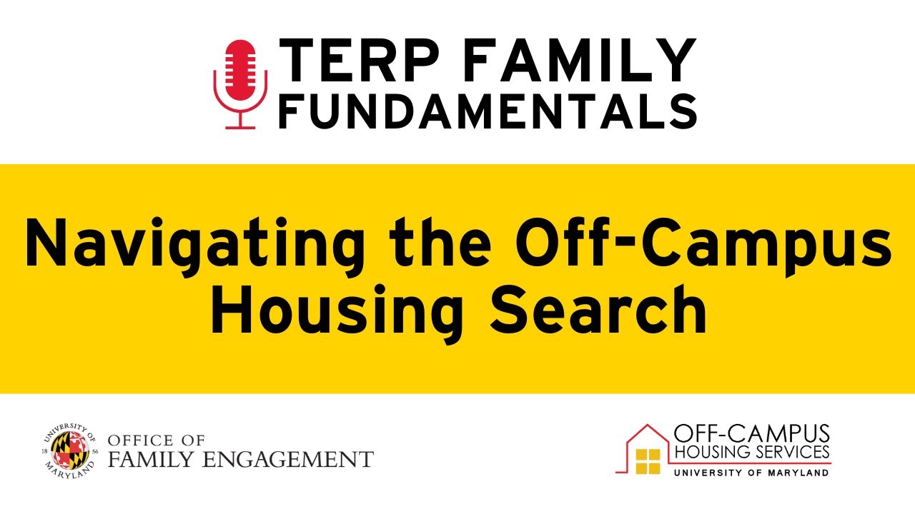 Navigating the Off-Campus Housing Search