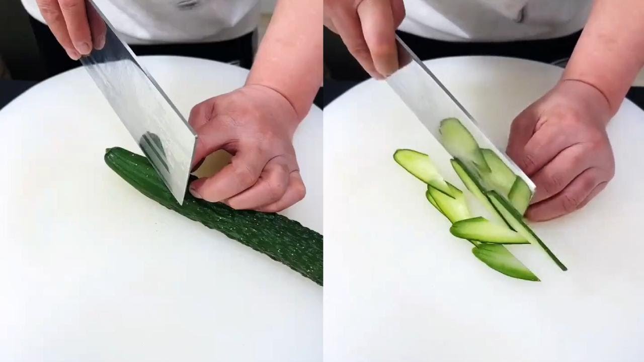 Cucumber butterfly plate fruit vegetable modeling learn r