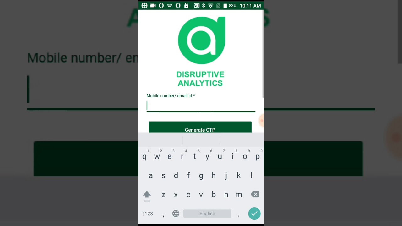 Disruptive analytics Garage workshop app for Mechanics Technicians