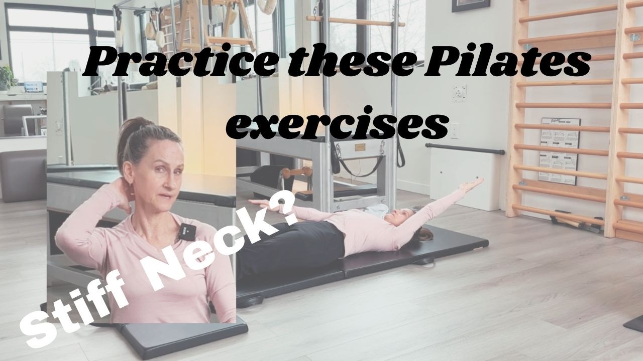 Stiff neck? Practice these exercises by Joseph Pilates