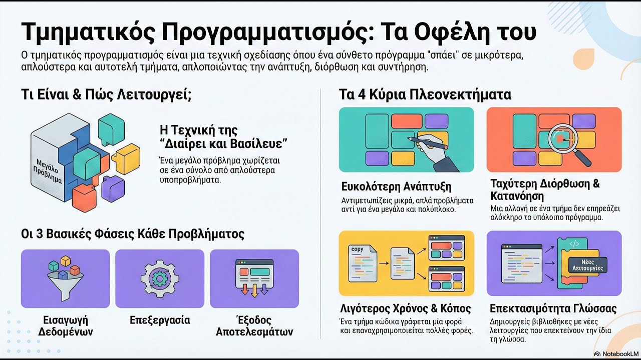 01. Τμηματικός προγραμματισμός