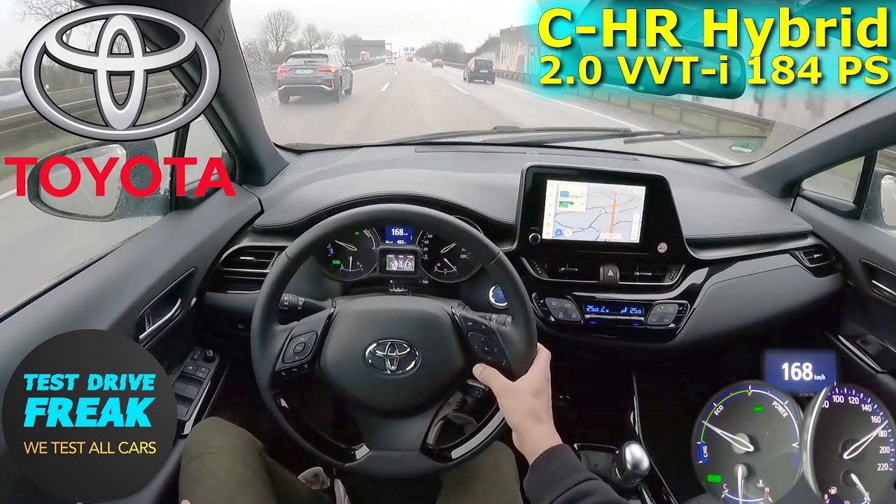 2023 Toyota C-HR 2.0 VVT-i Hybrid 184 PS TOP SPEED AUTOBAHN DRIVE POV
